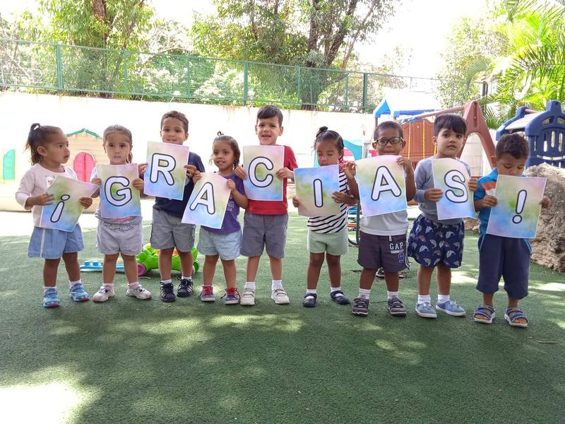 Kinder des Waisenhauses Hogar Bambi in Caracas